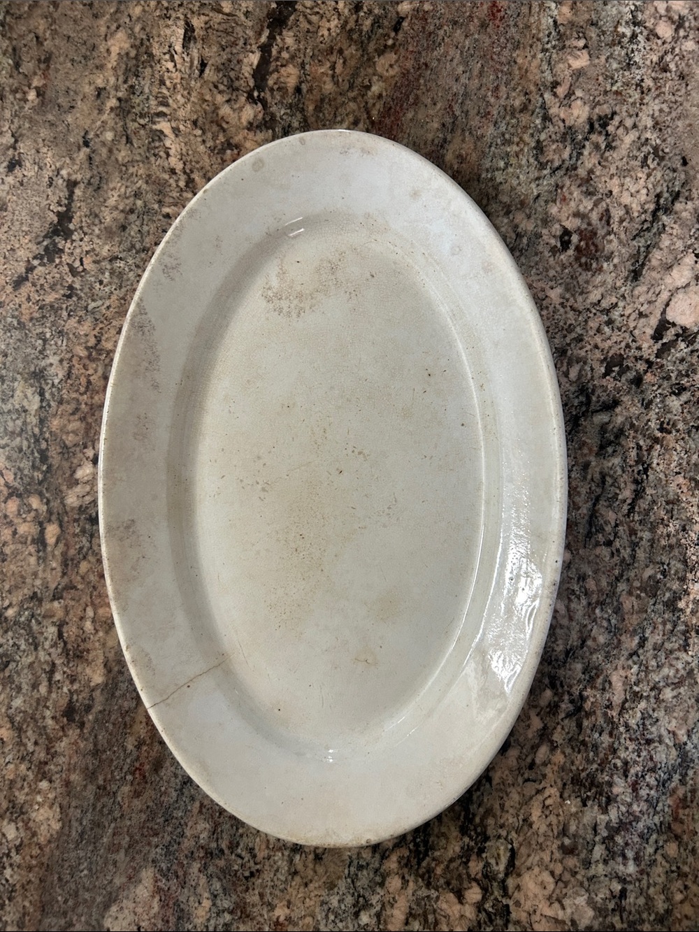 16” Chesapeake Pottery Classic Ironstone Oval Serving Platter